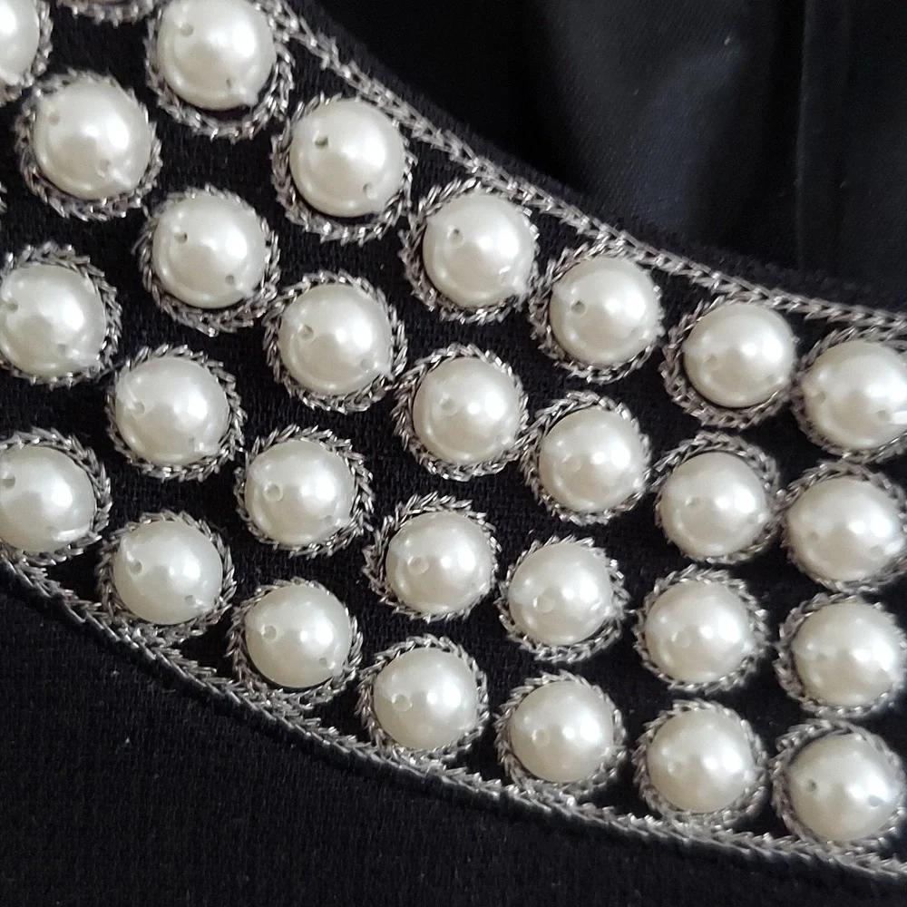 Tahari by Arthur S. Levine Jason Black Cropped Cocktail Blazer Jacket Sz 14 NWT - Picture 7 of 16